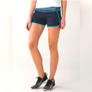 Lululemon Athletica Navy Athletic Shorts